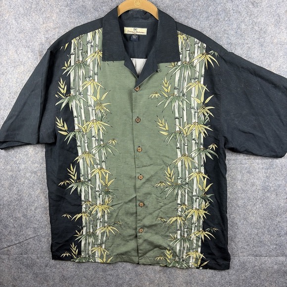 Tommy Bahama Other - Tommy Bahama Men's Short Sleeve Button-Up Shirt, Silk, Size M